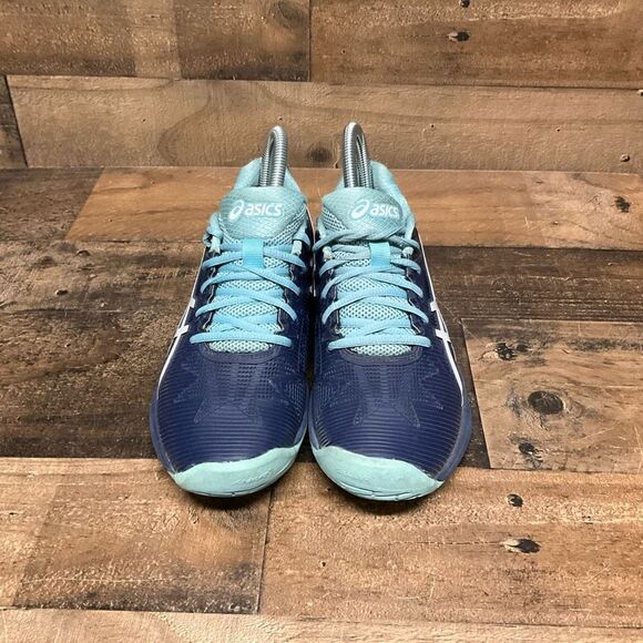 ASICS Women’s Size 6 Tennis Shoes Indigo Blue Solution Speed 3 Athletic Sneakers - Picture 2 of 6